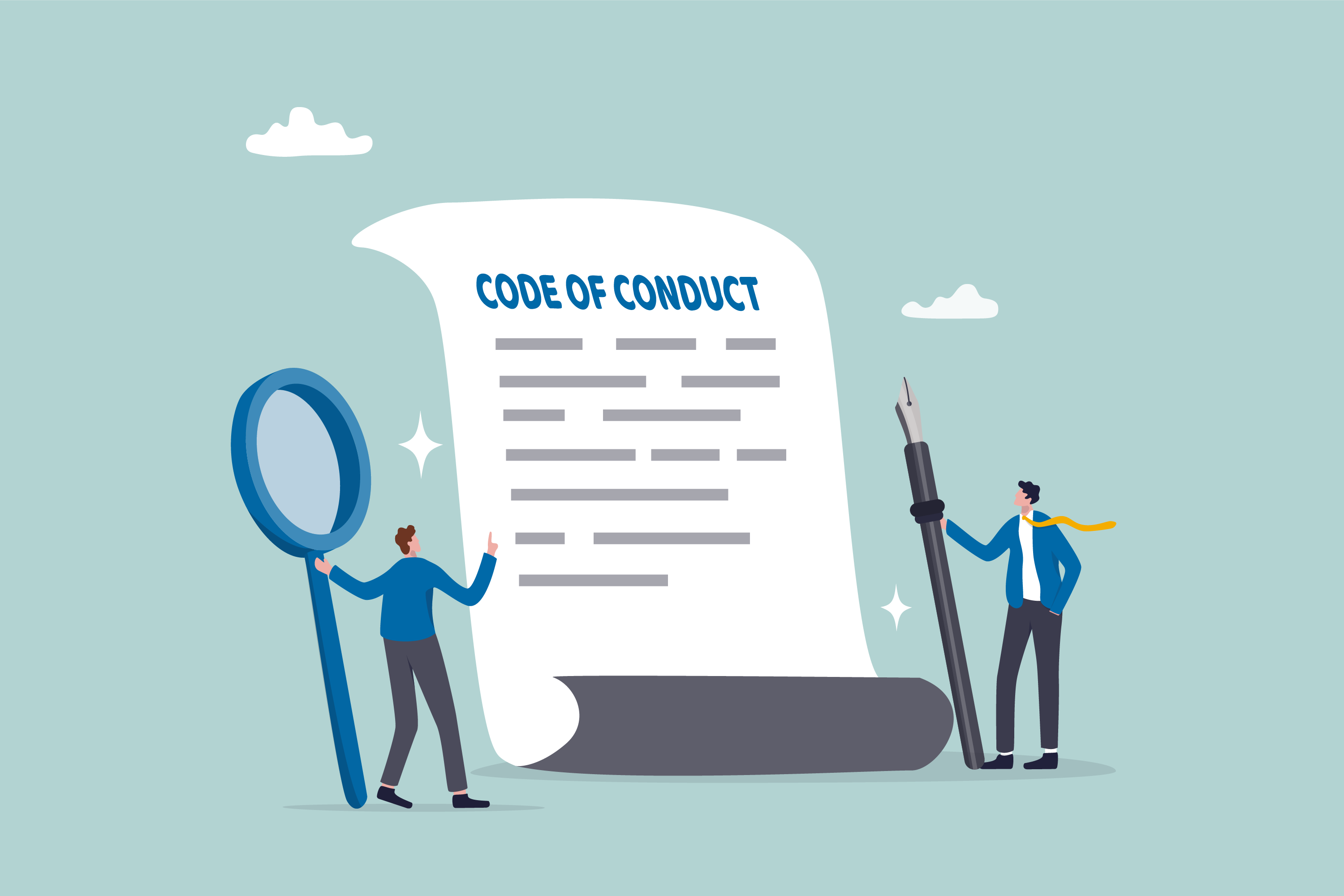 Illustration of a Code of Conduct